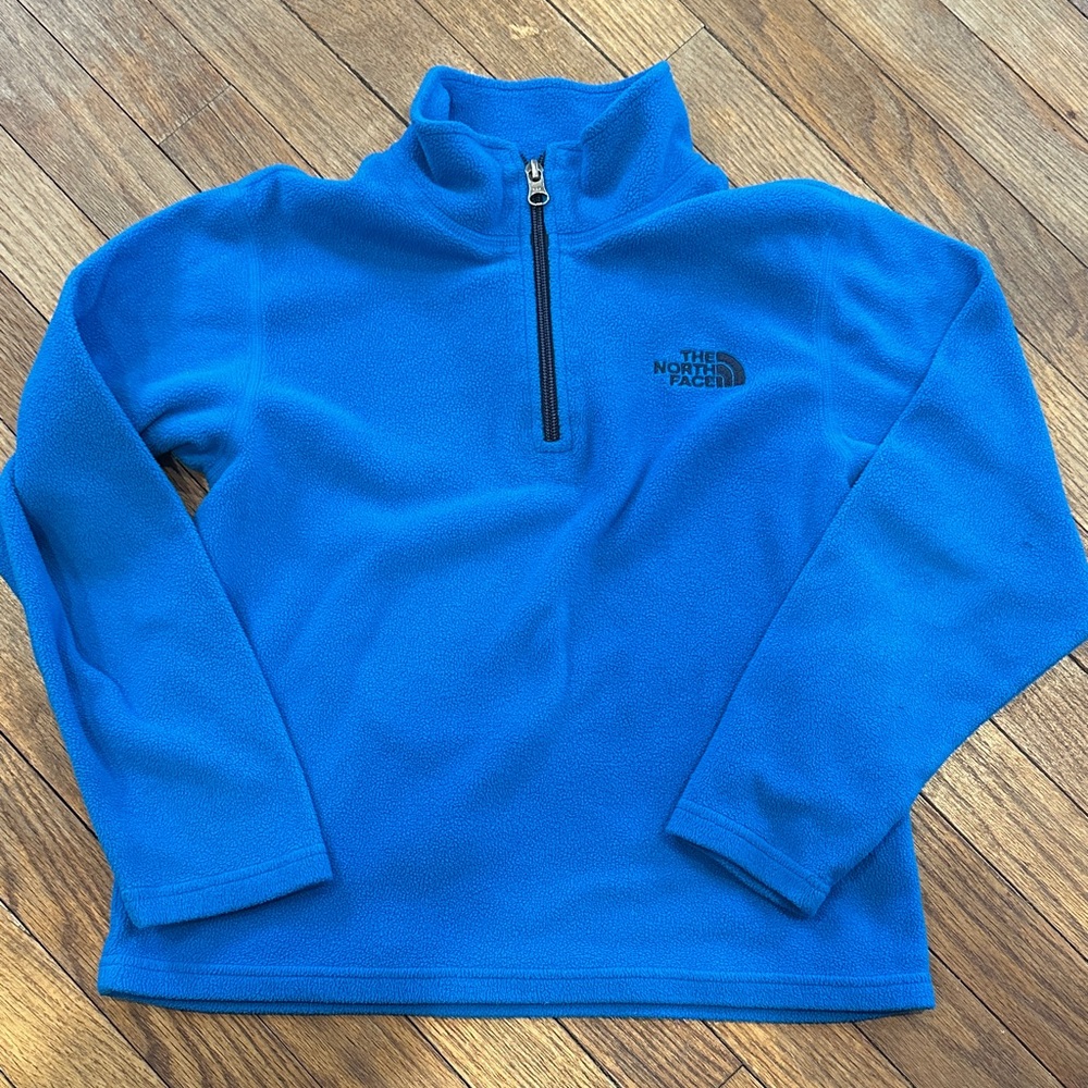 The North Face Kids Bright Blue Fleece Quarter Zip
